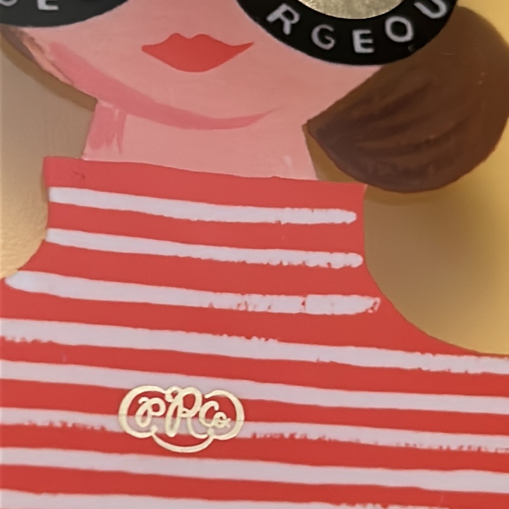 RIFLE PAPER CO. Case for iPhone 10 Xs- Gold Foil Accents - Gorgeous Girl - Picture 4 of 5